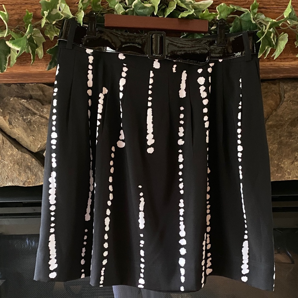 Elegant Black and White Women's Skirt